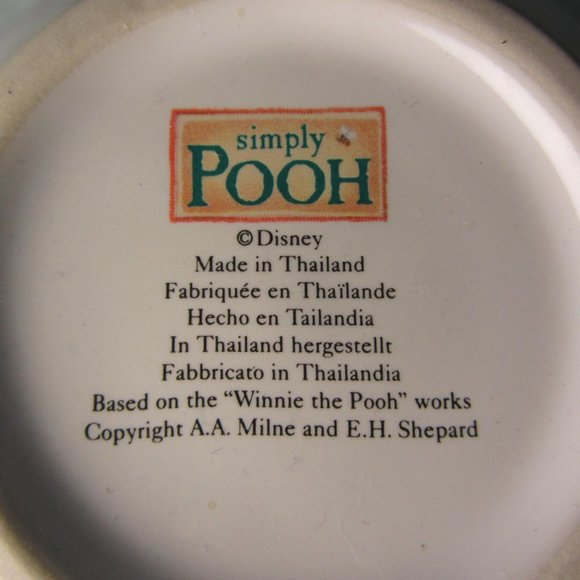 22 oz simply Pooh disney mug bowl XL winnie the pooh (w1861) - Picture 7 of 7